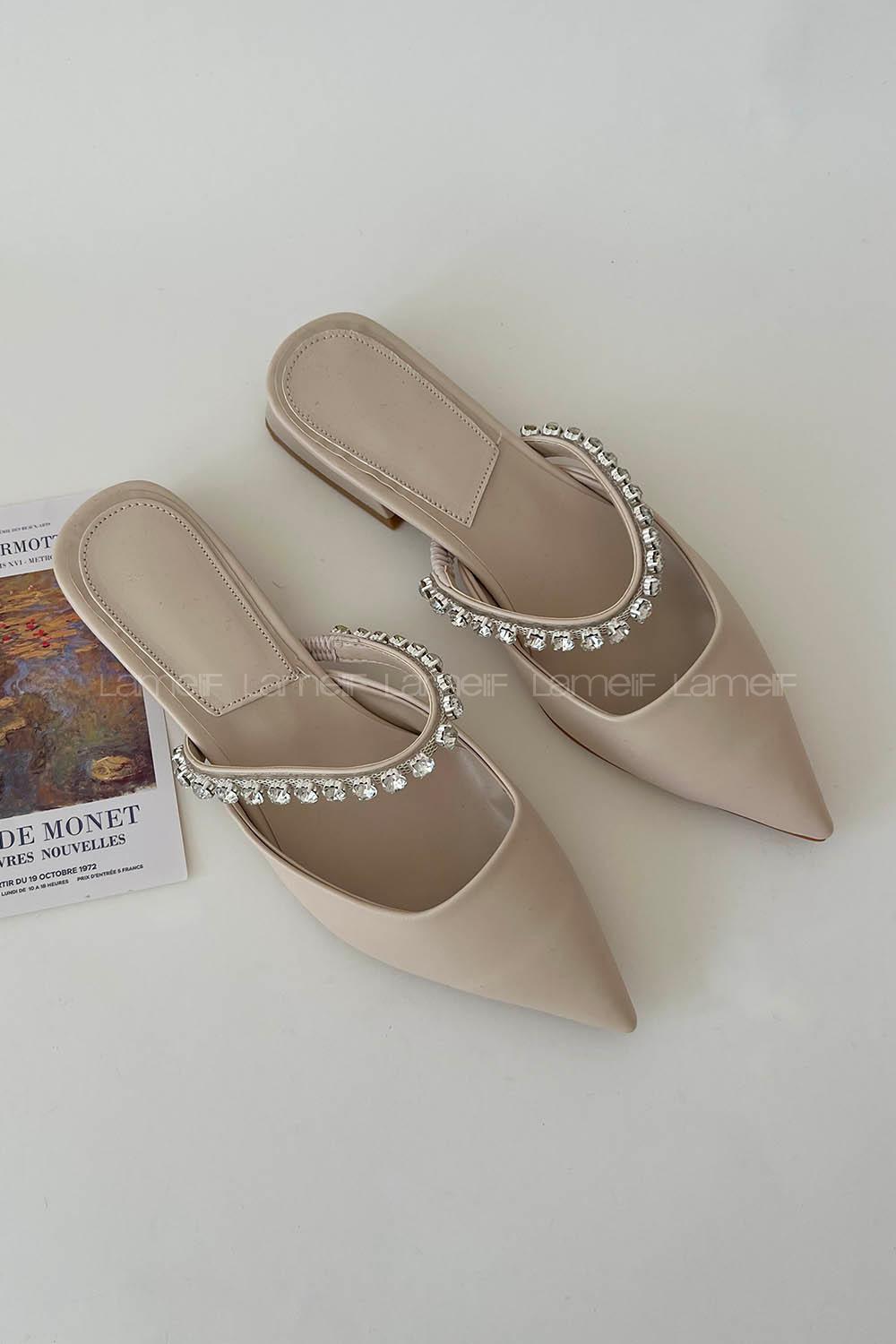 Beige Heeled Shoes