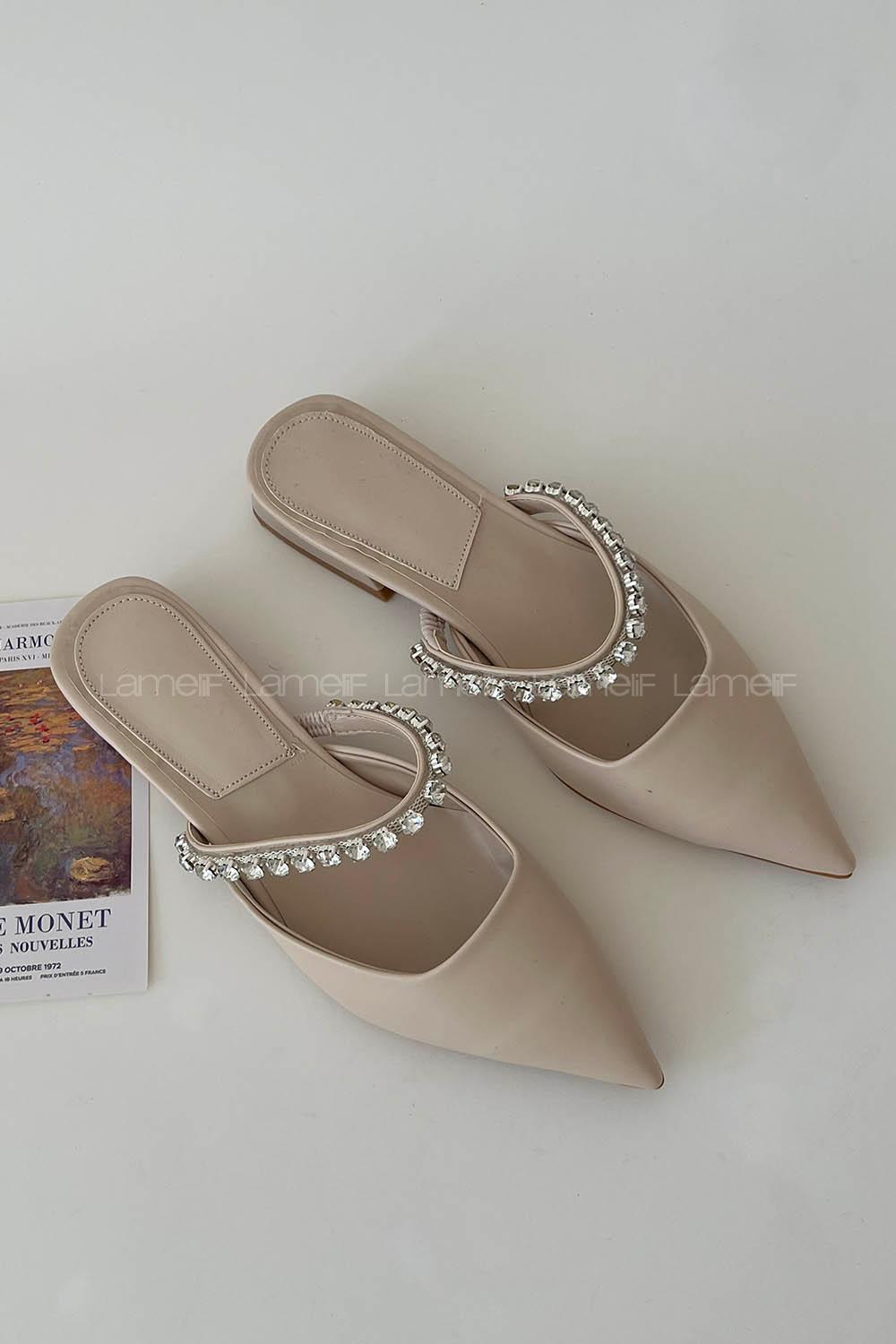 Beige Heeled Shoes