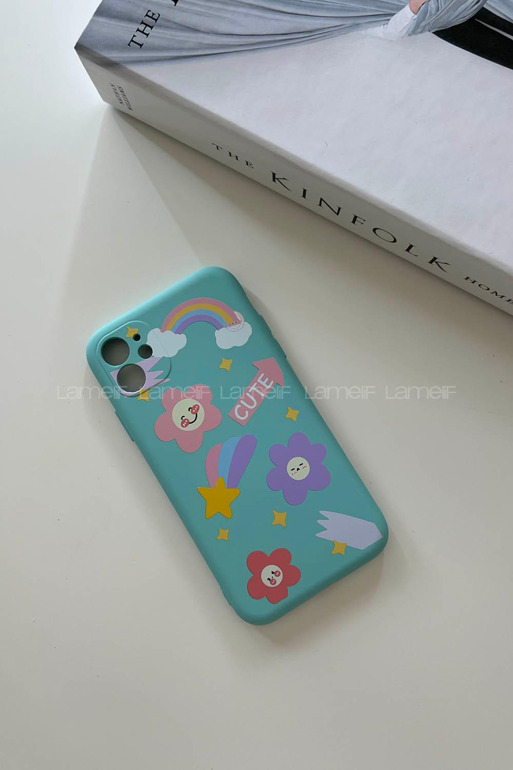 Lamelif ıPhone 11 Sevimli Baskılı Lansman Telefon Kılıfı