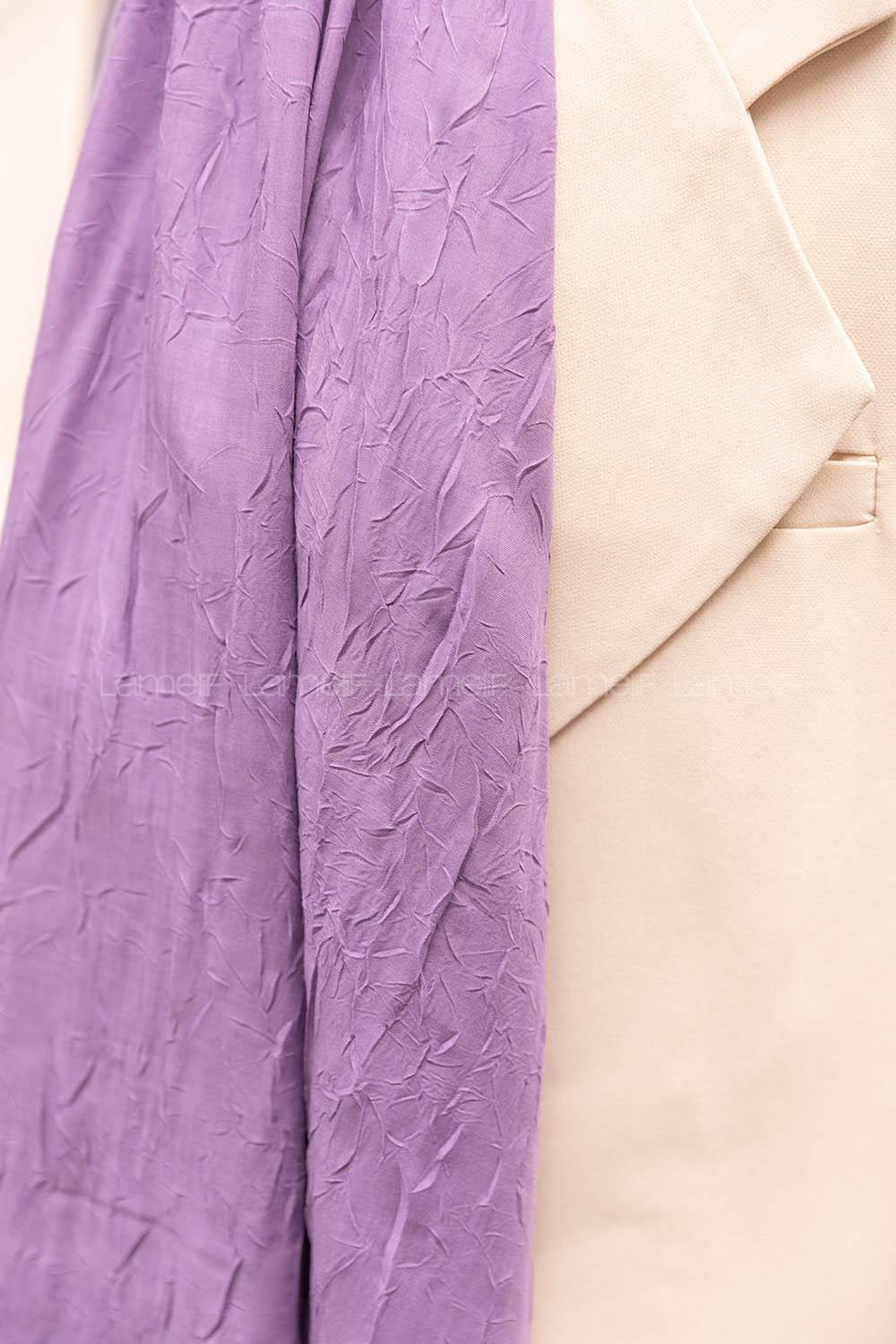 Lamelif Bambu Şal Lila