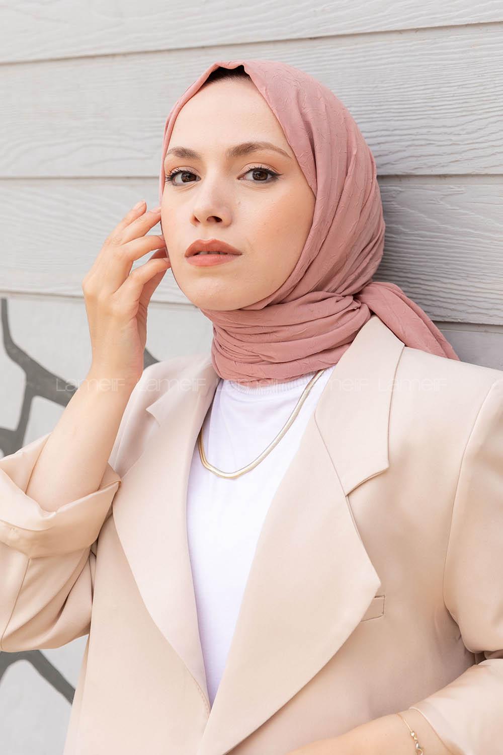 Lamelif Bambu Şal Soft Pudra