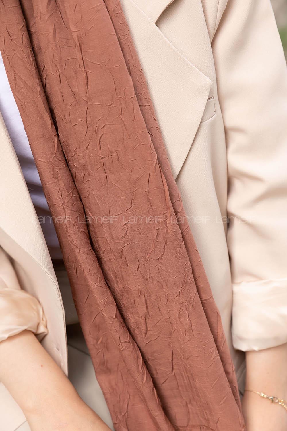 Lamelif Bambu Şal Tarçın