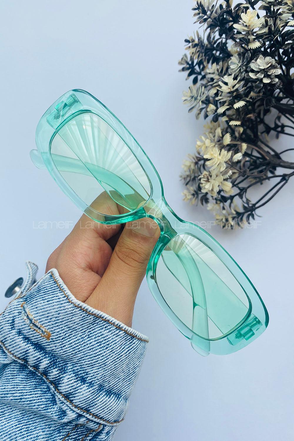 Water Green Glasses