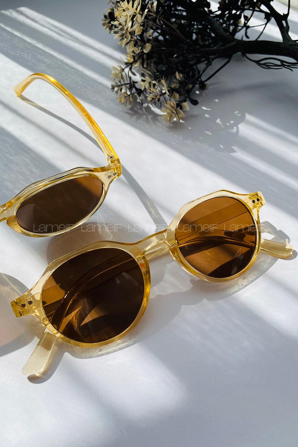 Mustard Transition Glasses