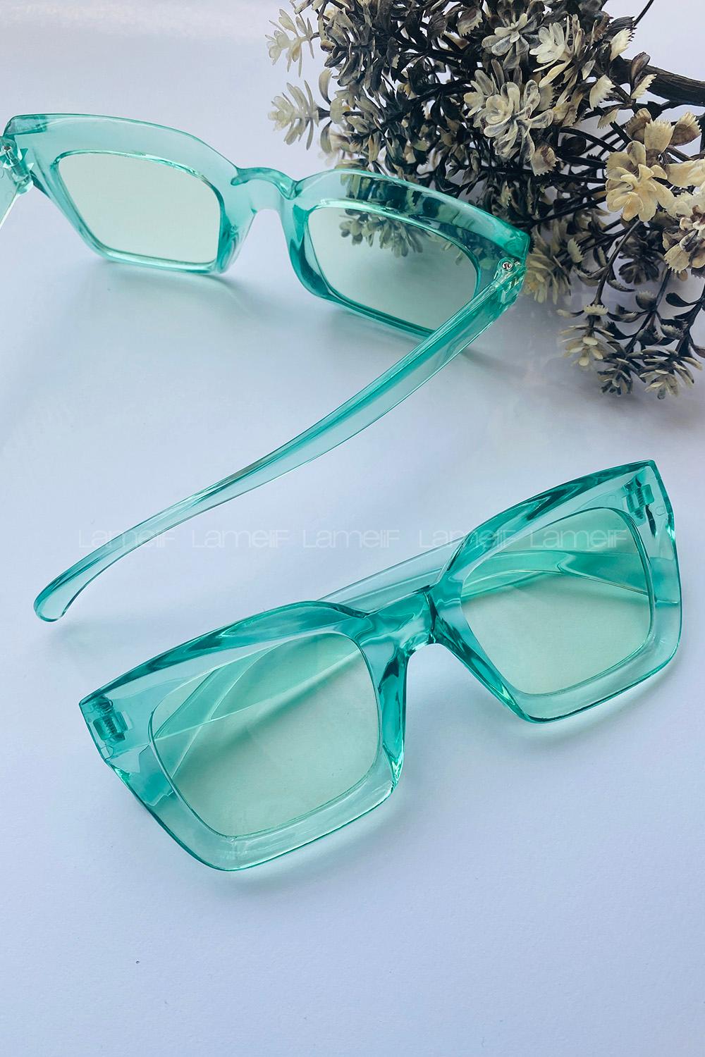 Water Green Glasses