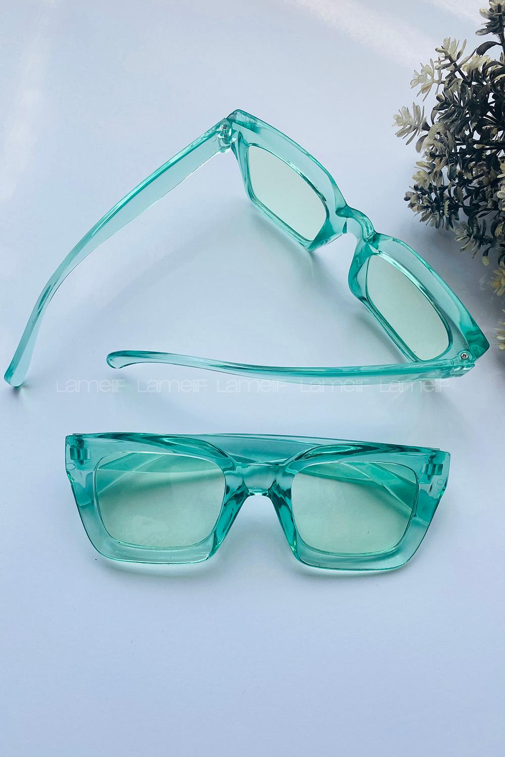 Water Green Glasses