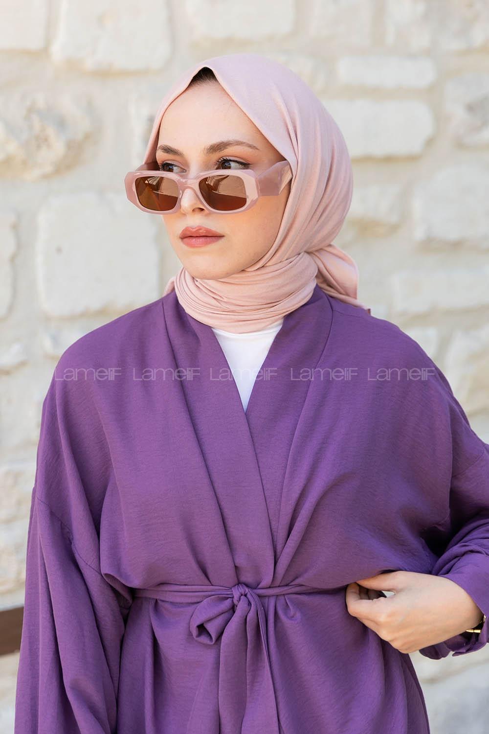 Powder Combed Fabric Straight Scarf