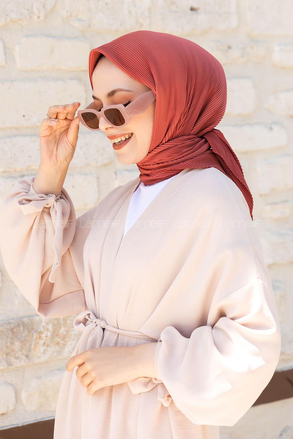 Rose Wool Printed Scarf