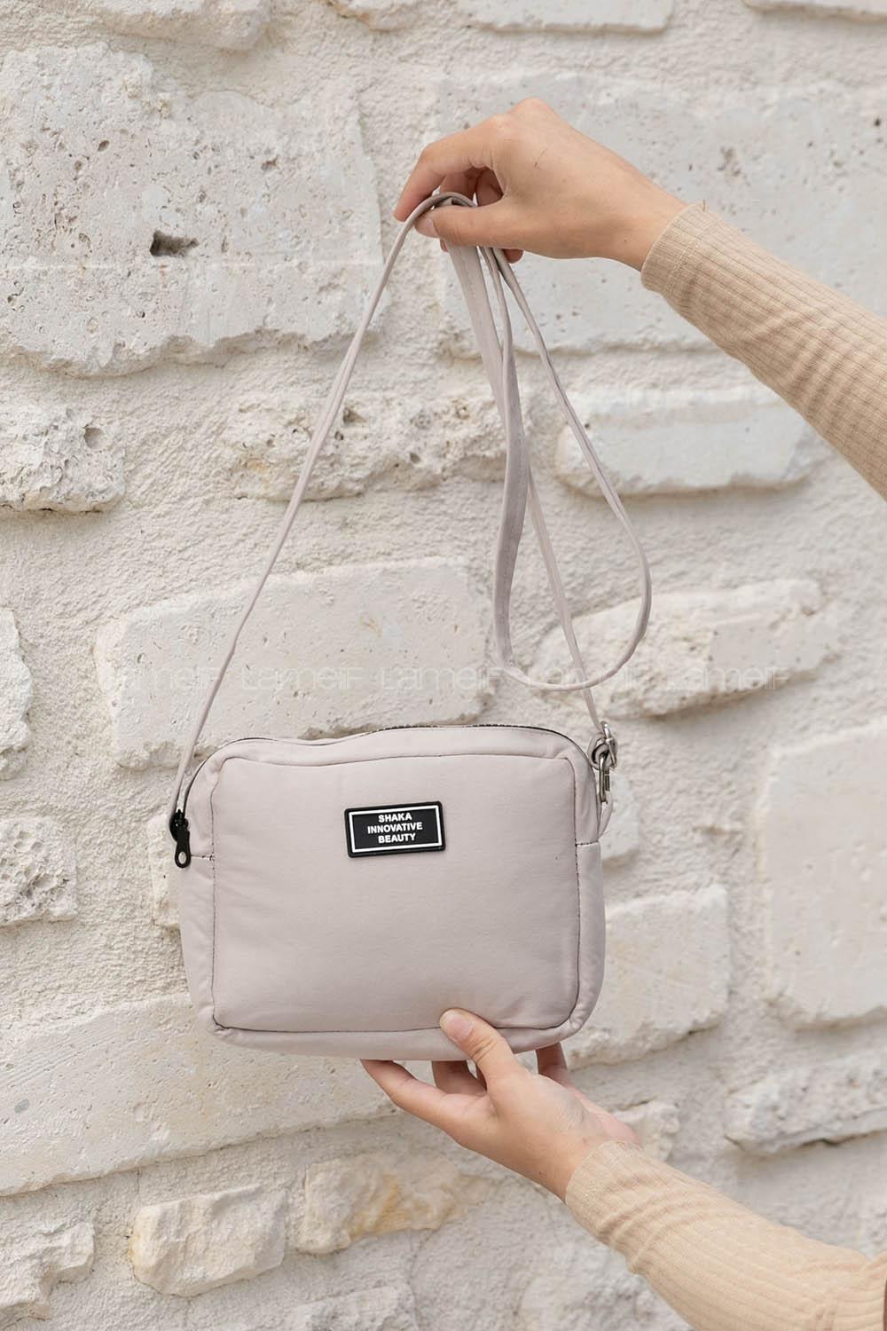 Cream Without Accessories Rope Hand Bag Bag
