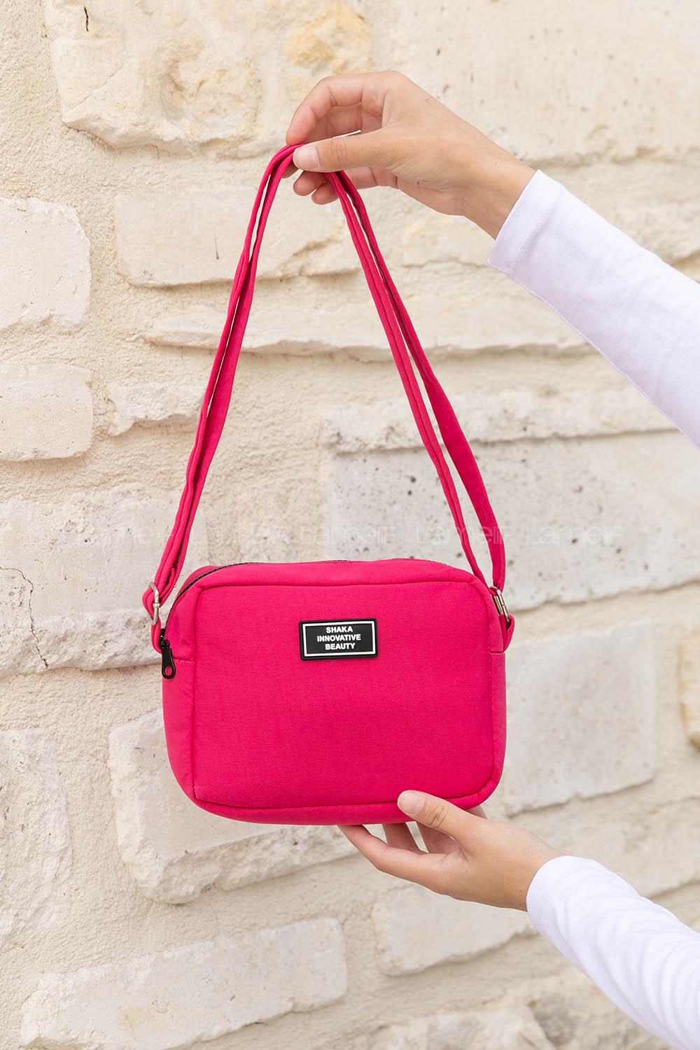 Pink Without Accessories Rope Hand Bag Bag