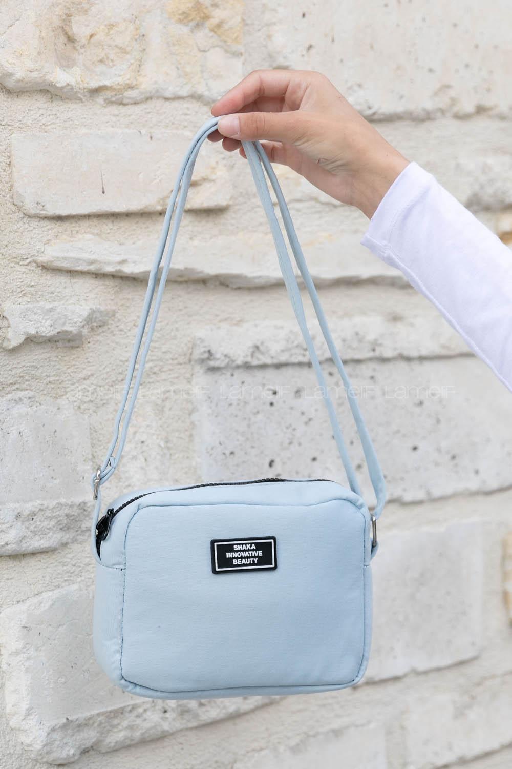 Ice Blue Without Accessories Rope Hand Bag Bag