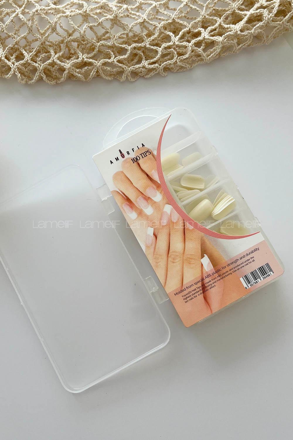White Artificial Nails