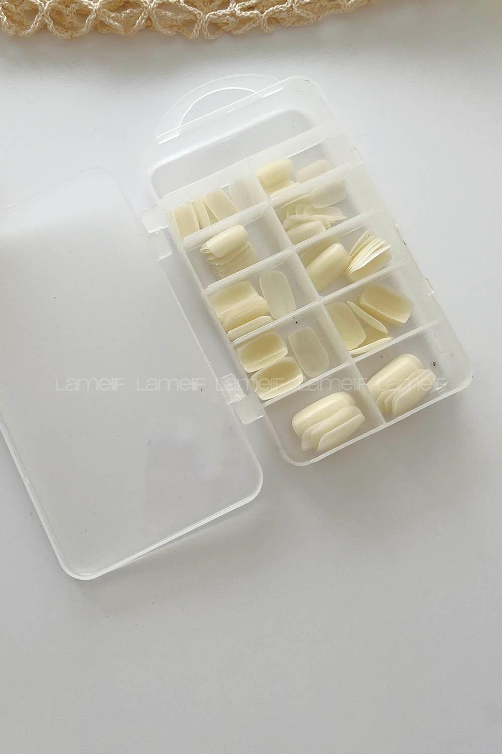 White Artificial Nails