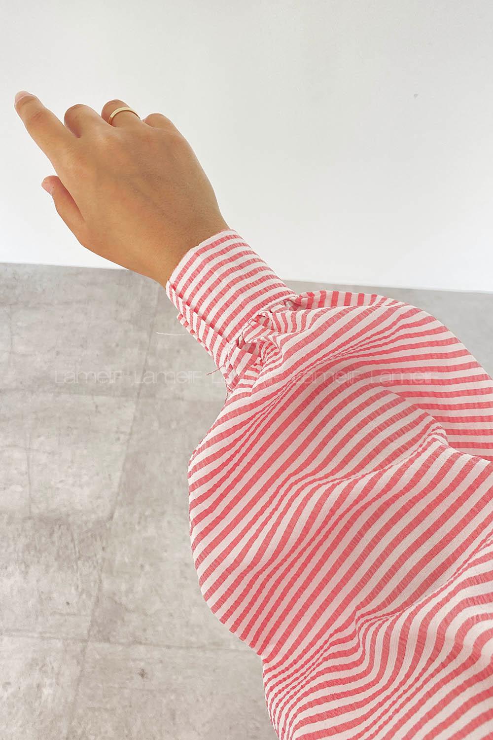 Rose Crew Neck Cotton Fabric Printed Dresess