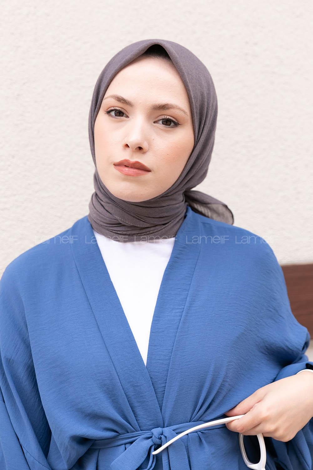 Modalamelif Pano Pamuk Koyu Vizon