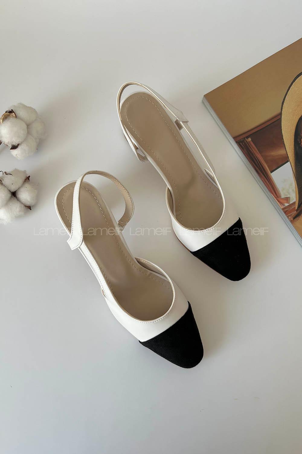 White Heeled Suede Shoes
