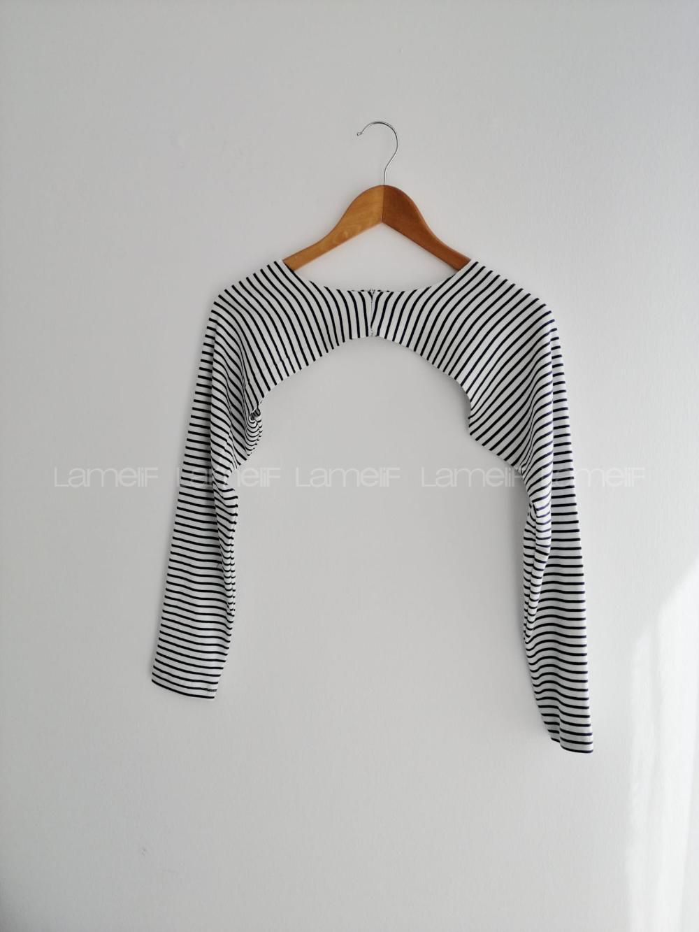 Indigo Medium Crew Neck Long Arm Unprinted Oversleeve