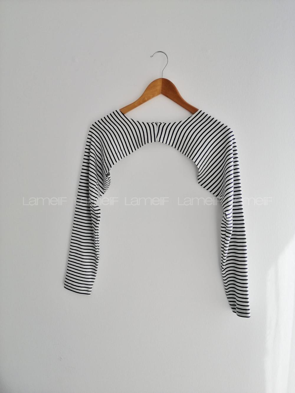 Indigo Medium Crew Neck Long Arm Unprinted Oversleeve