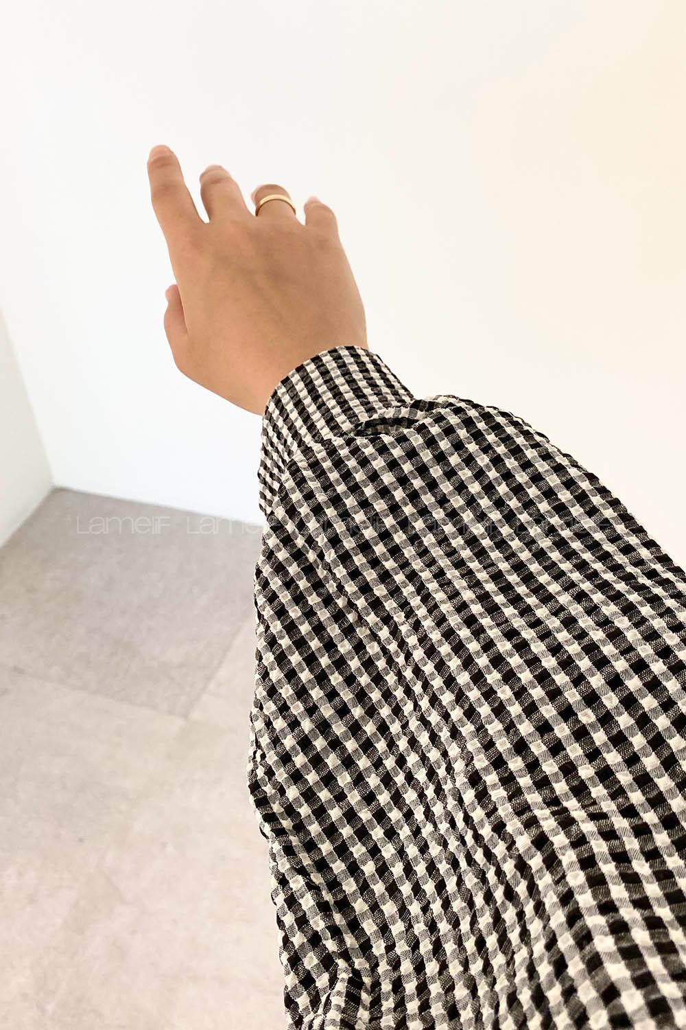 Black Crew Neck Cotton Printed Dresess