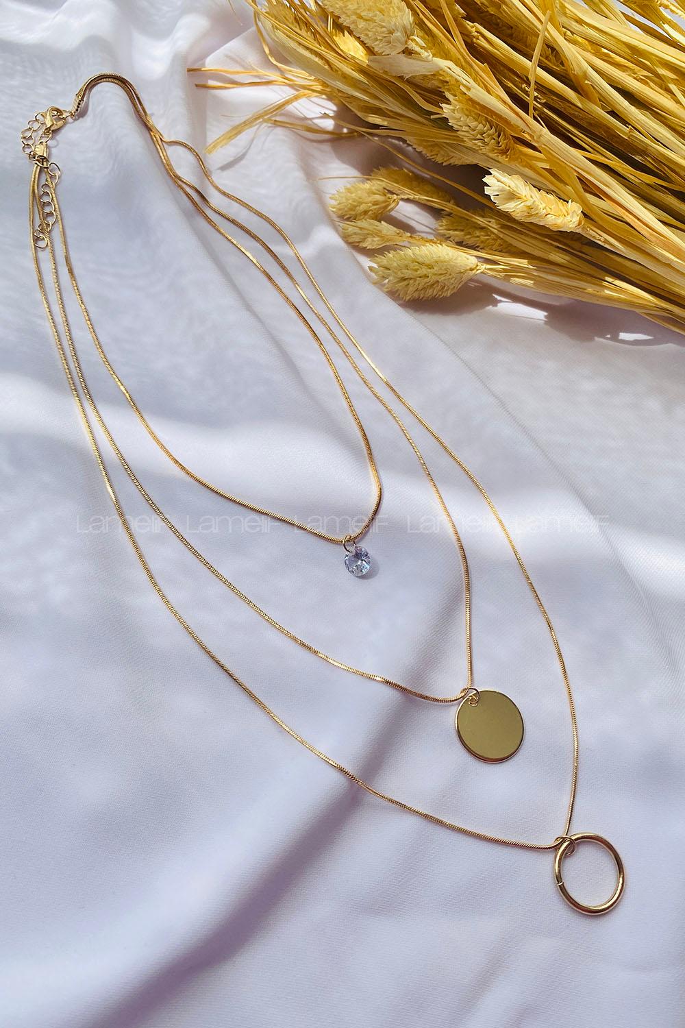 Gold Gold Drop Necklace
