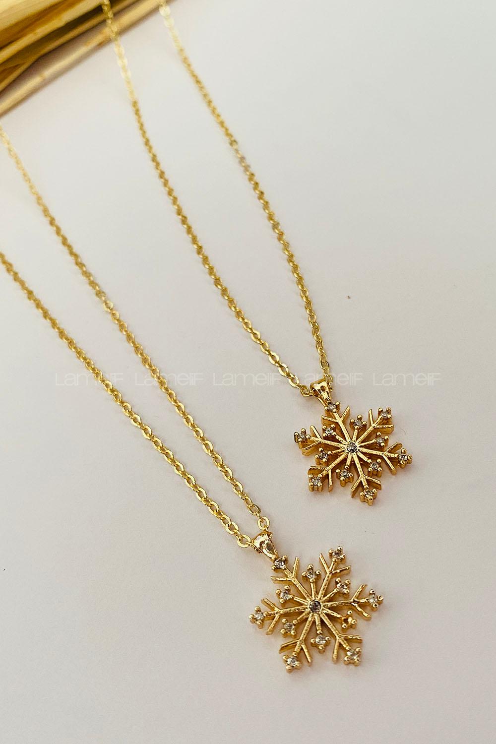 Gold Gold Straight Necklace