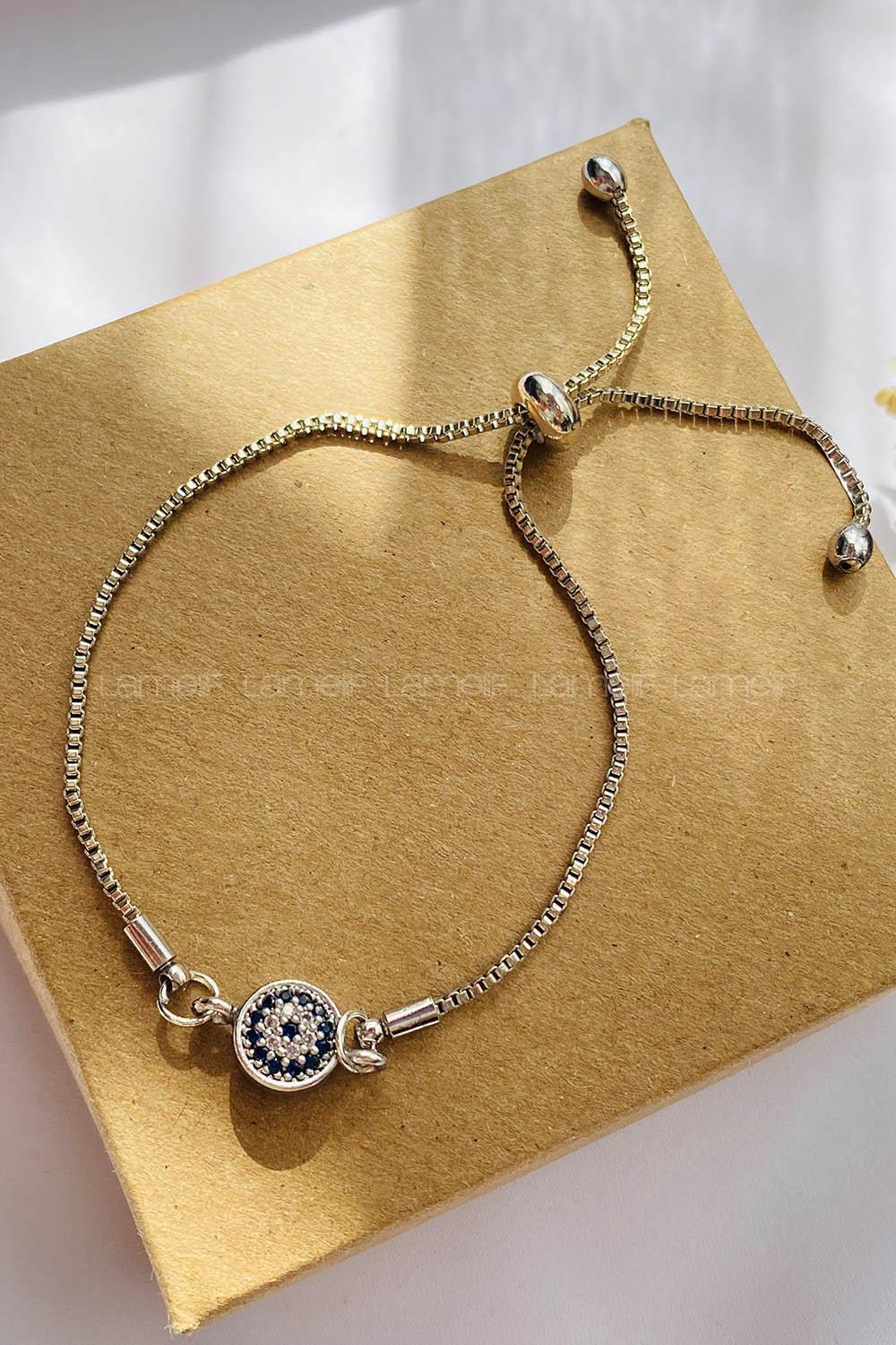 Silver Without Accessories Gold Straight Wristband