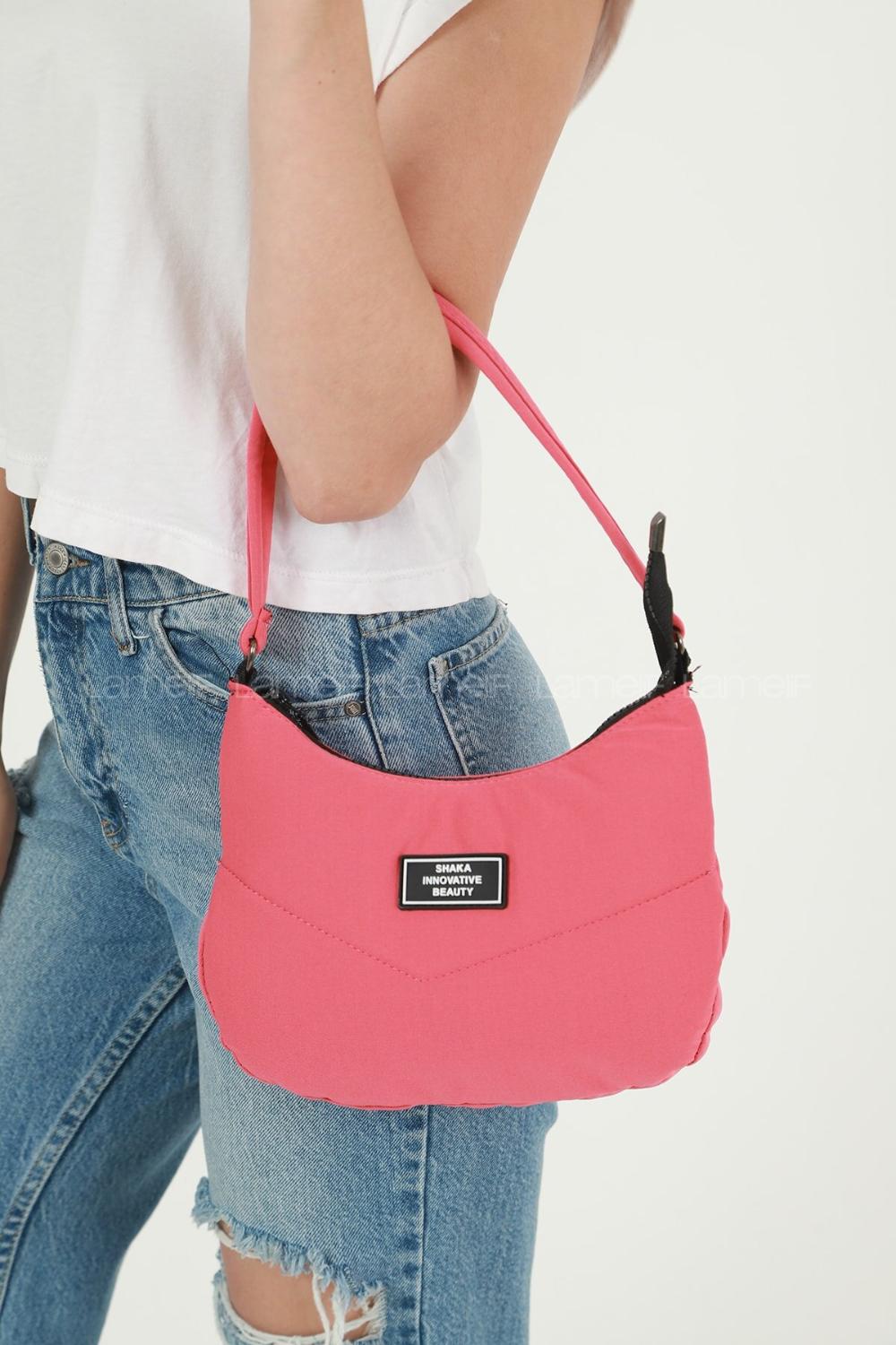 Pink Without Accessories Kumas Hand Bag Bag
