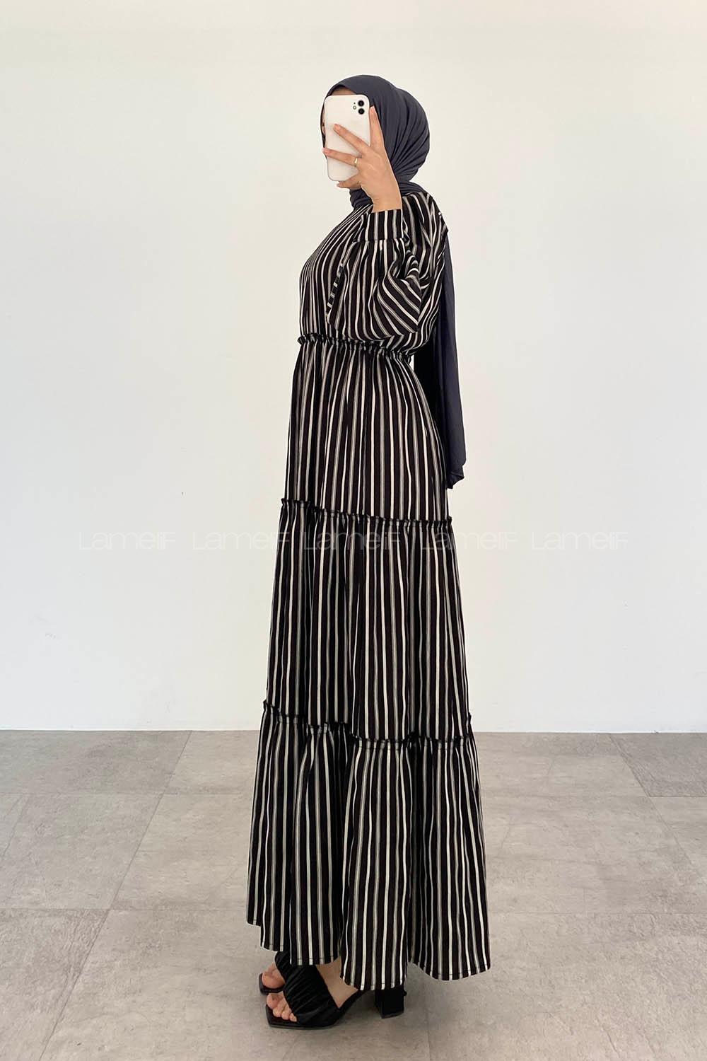 Silver Crew Neck Cotton Printed Dresess