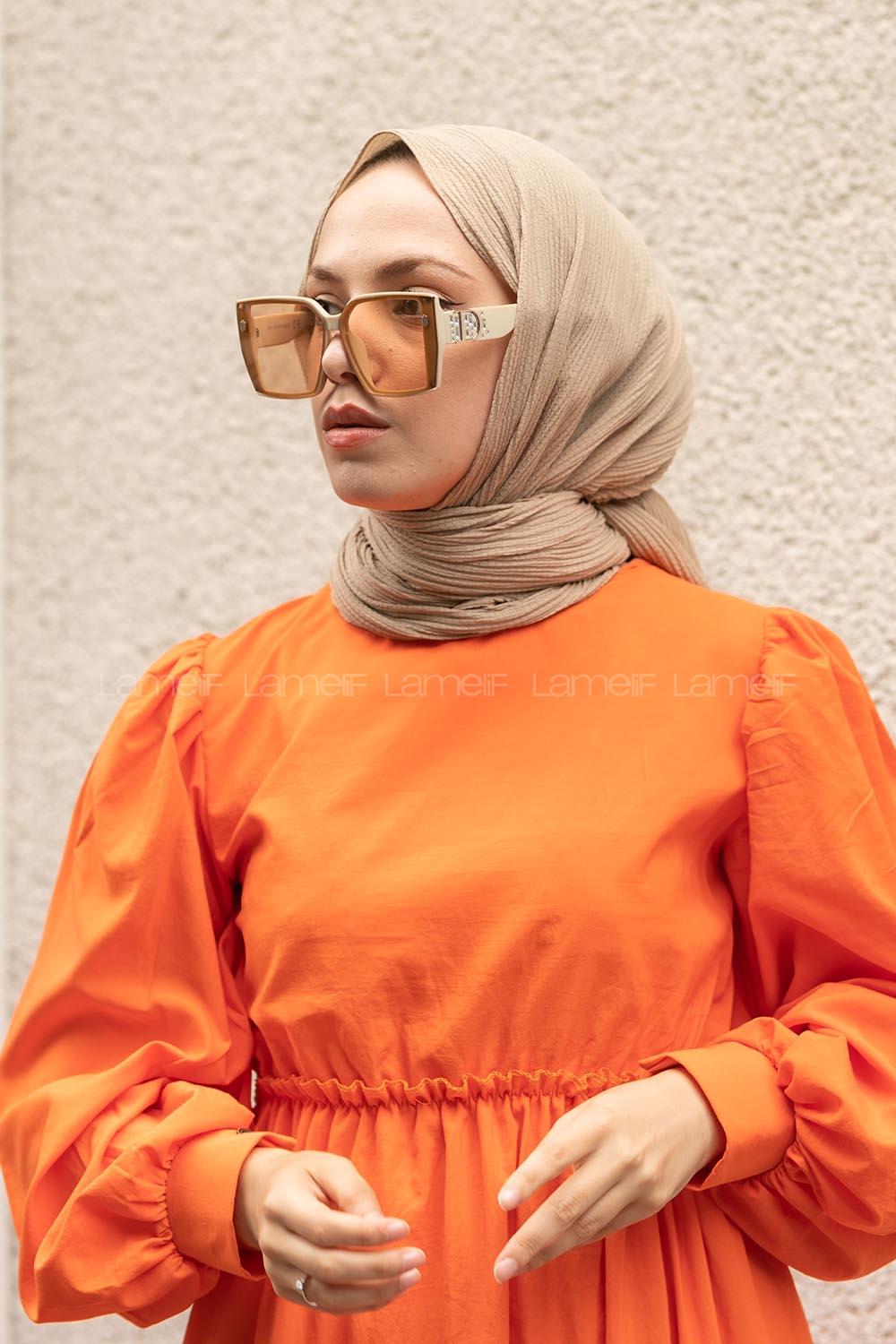 Lamelif Mio Caz Şal Bej