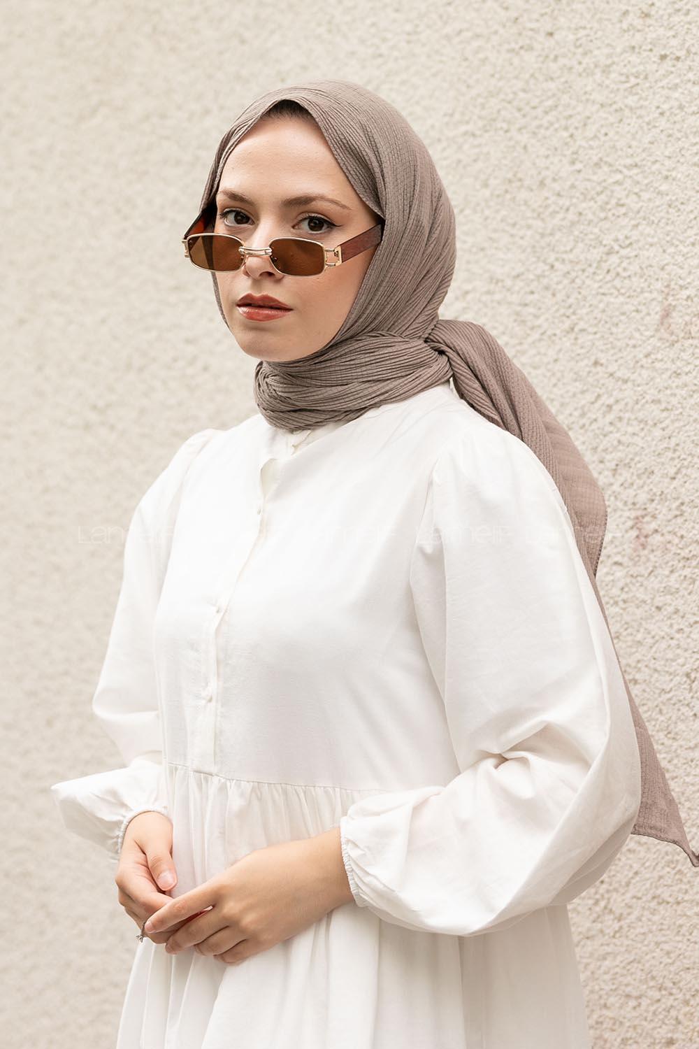 Modalamelif Mio Caz Şal Soft Kahve