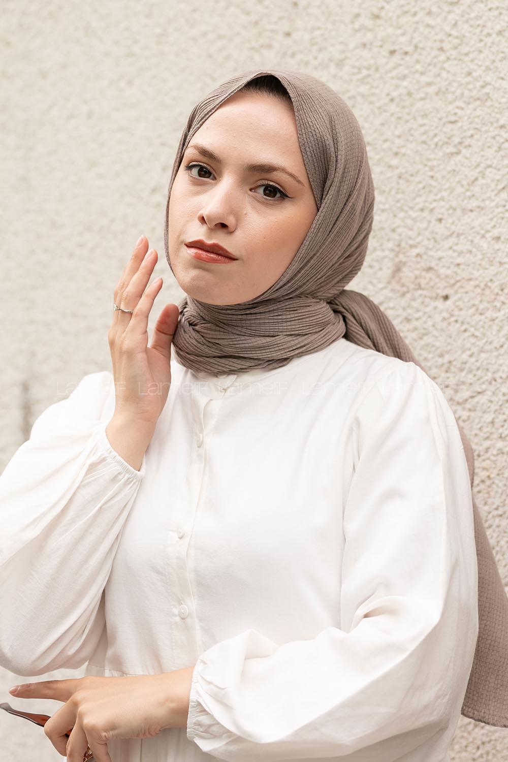 Modalamelif Mio Caz Şal Soft Kahve