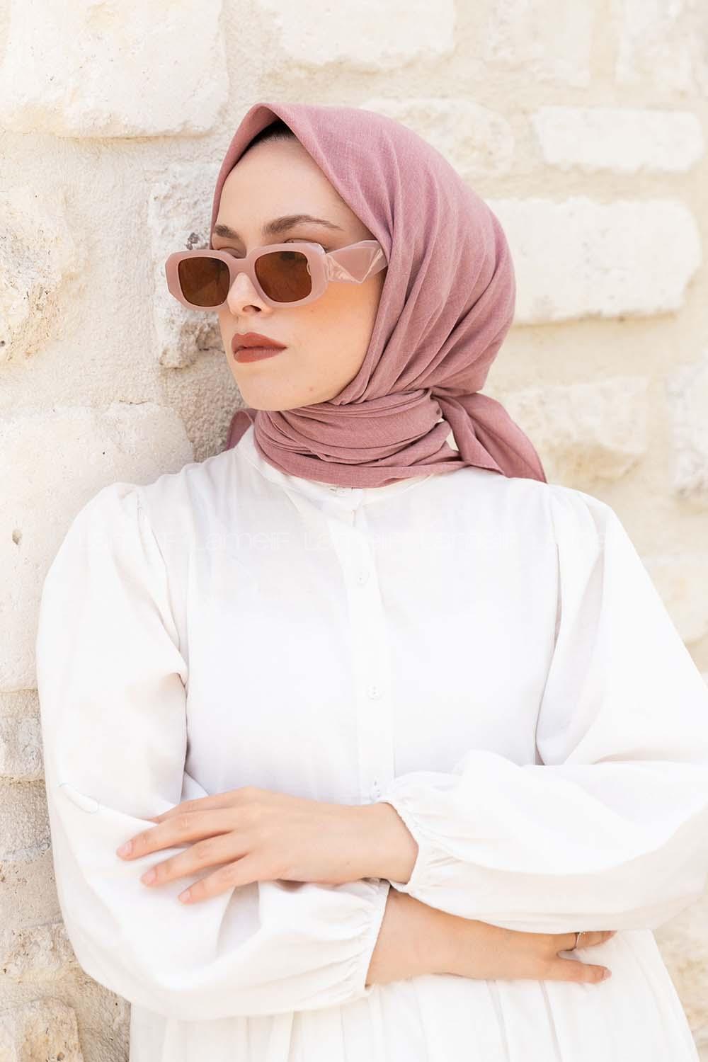 Powder Wool Printed Scarf