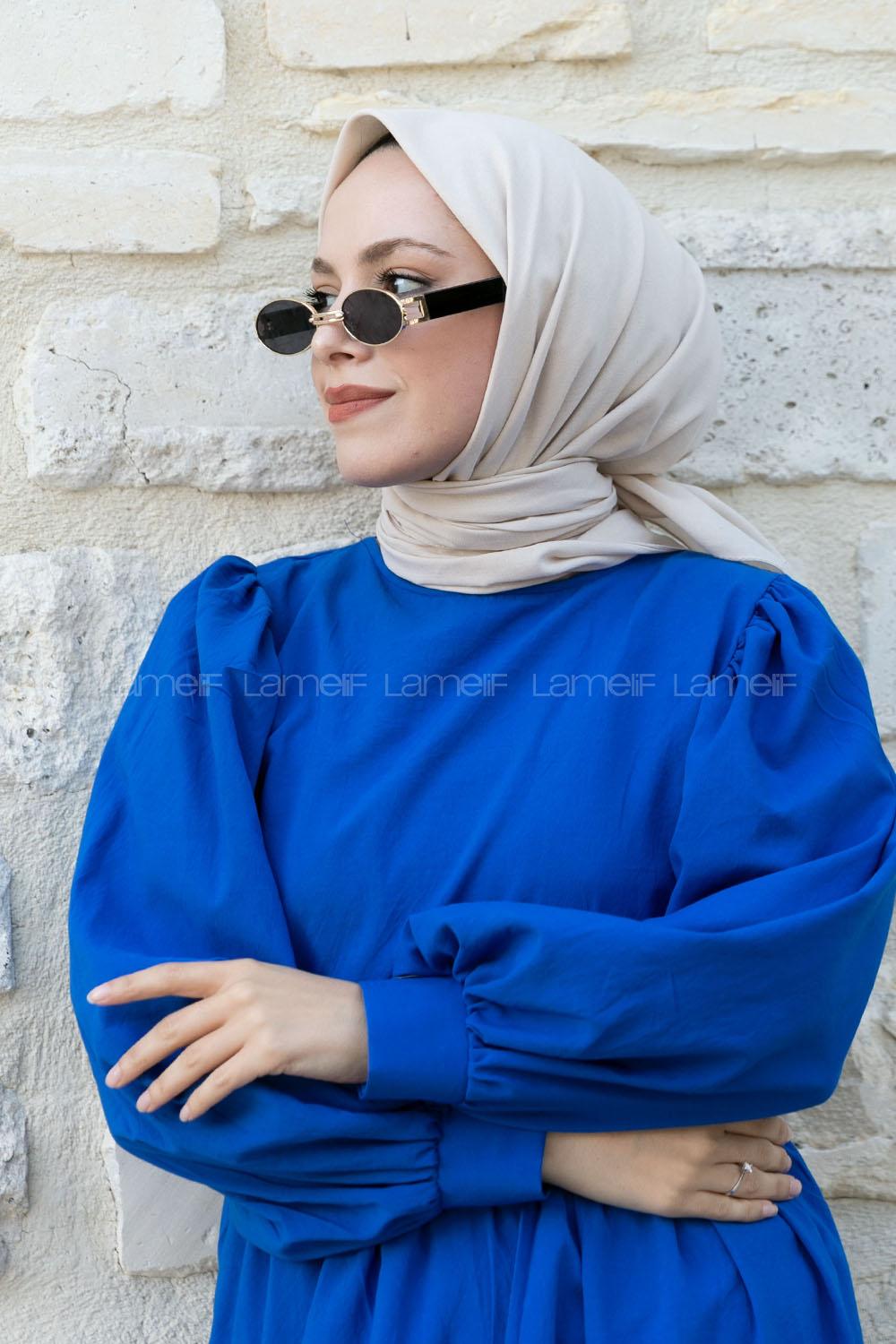 Stone Wool Printed Scarf