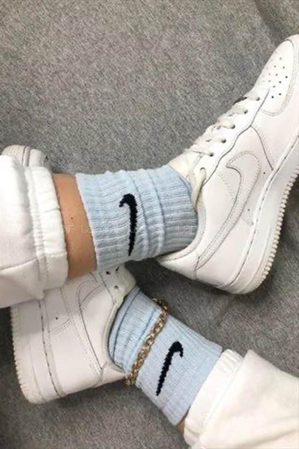 Lamelif Bebe Mavisi Spor Çorap