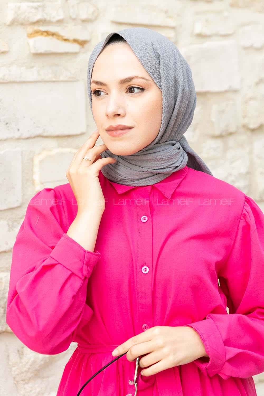 Modalamelif Mio Caz Şal Gri