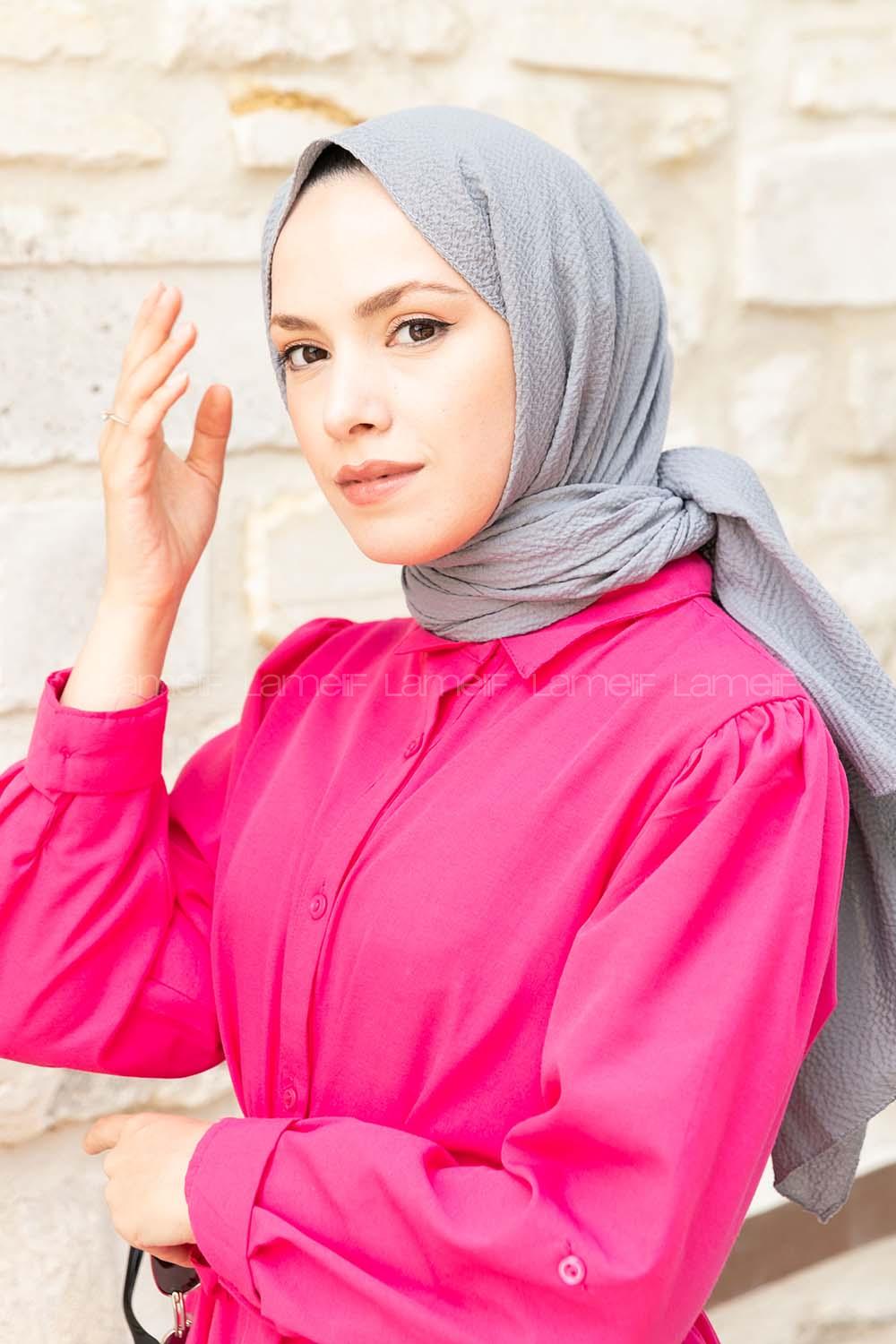 Modalamelif Mio Caz Şal Gri