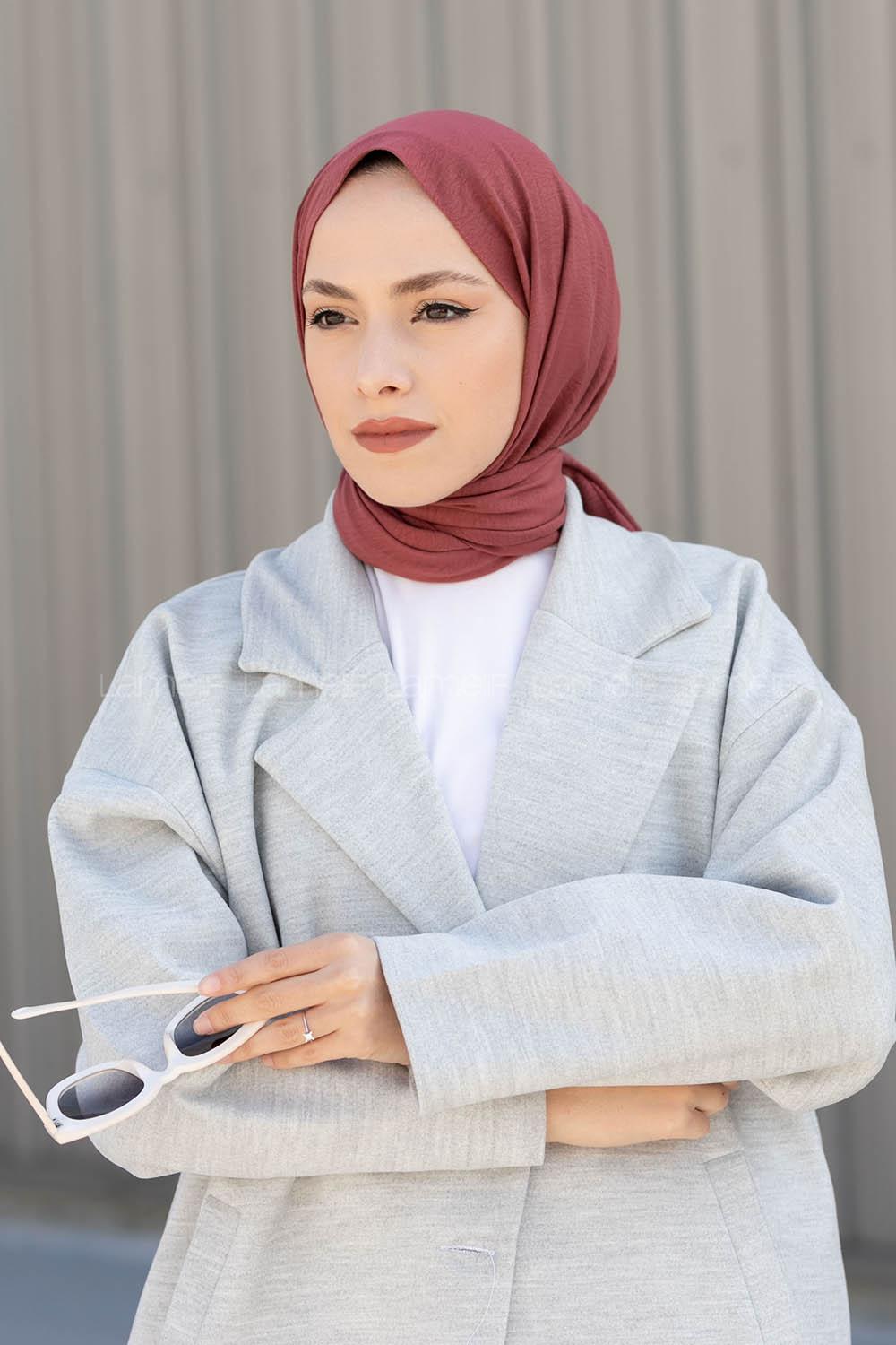 Lamelif Pamuk Caz Şal Gül Kurusu