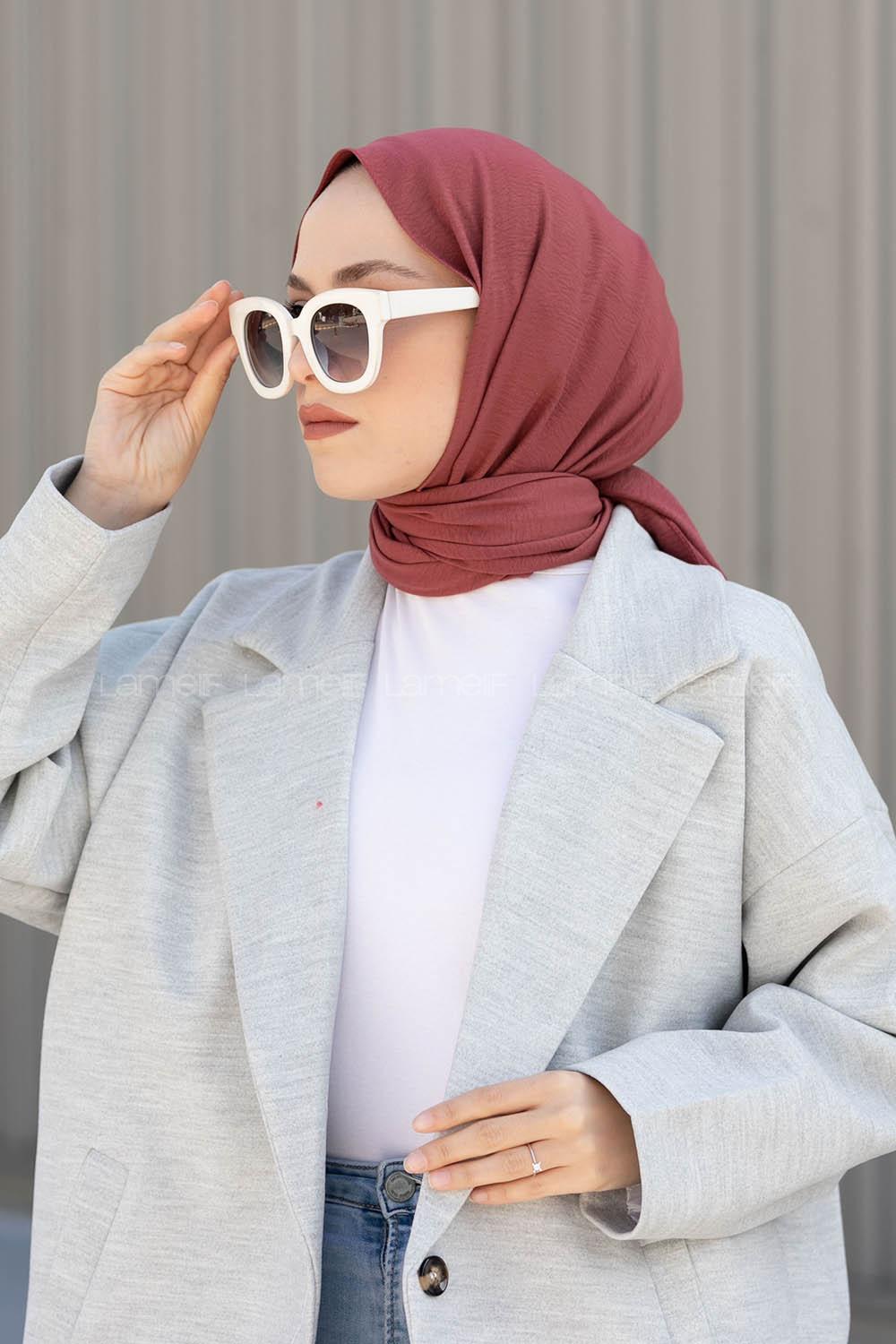 Lamelif Pamuk Caz Şal Gül Kurusu