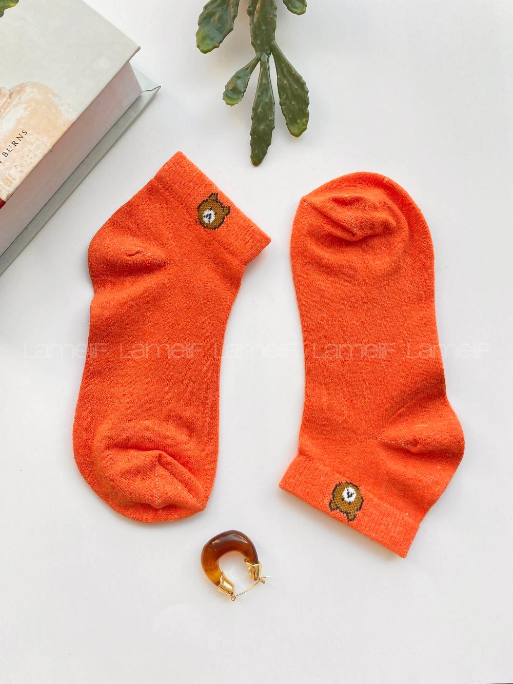 Lamelif 6lı Ayı Yarım Konç Çorap