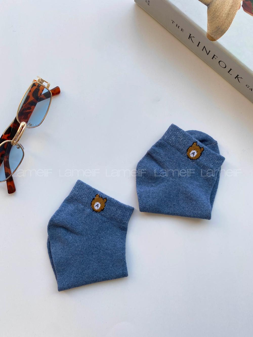 Lamelif 6lı Ayı Yarım Konç Çorap