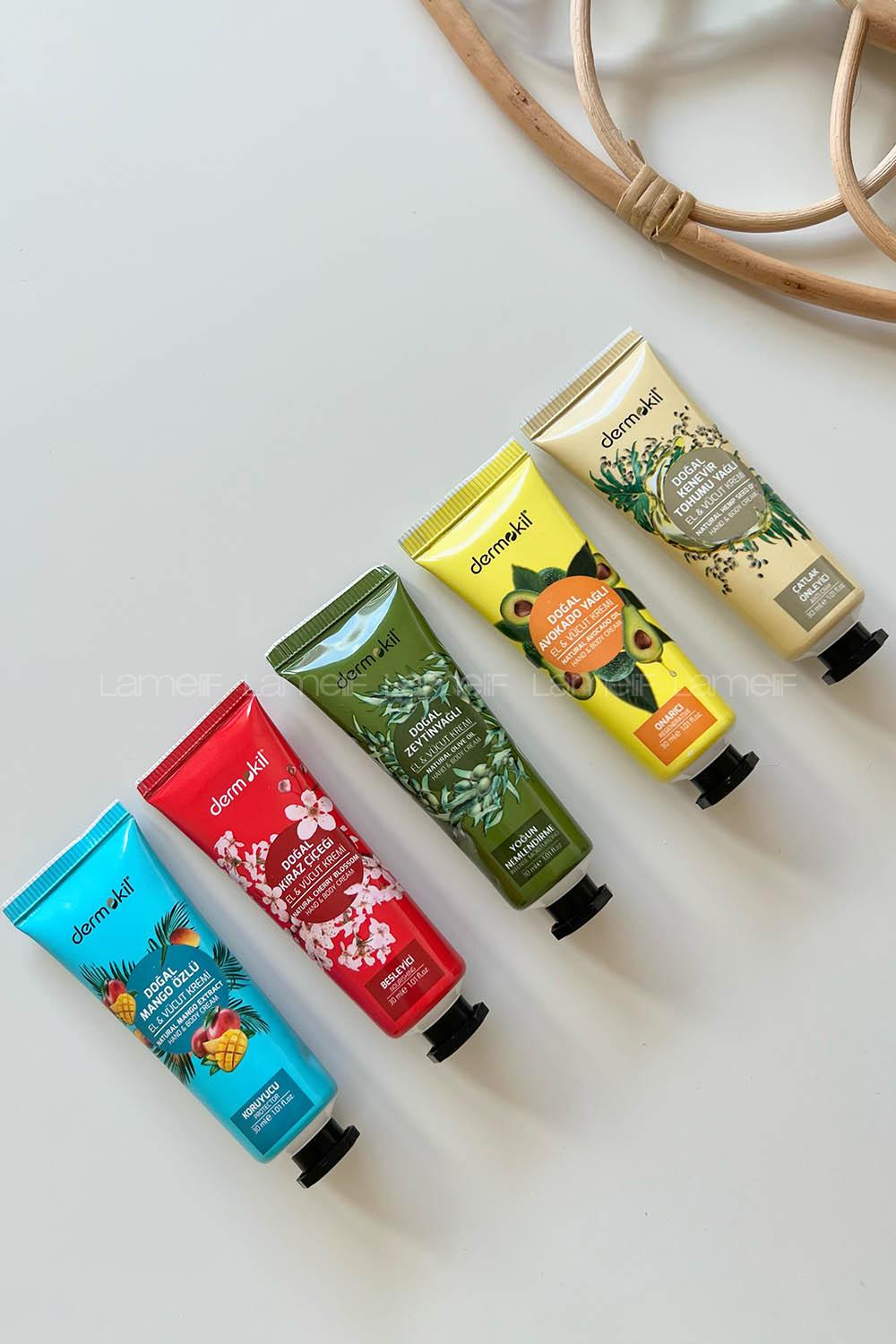 Lamelif Dermokil Avokado El Vücut Kremi 30 Ml