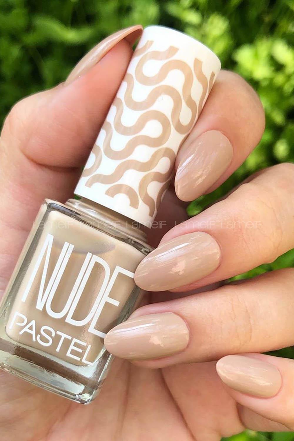 Lamelif Pastel Nude Dust Oje 763
