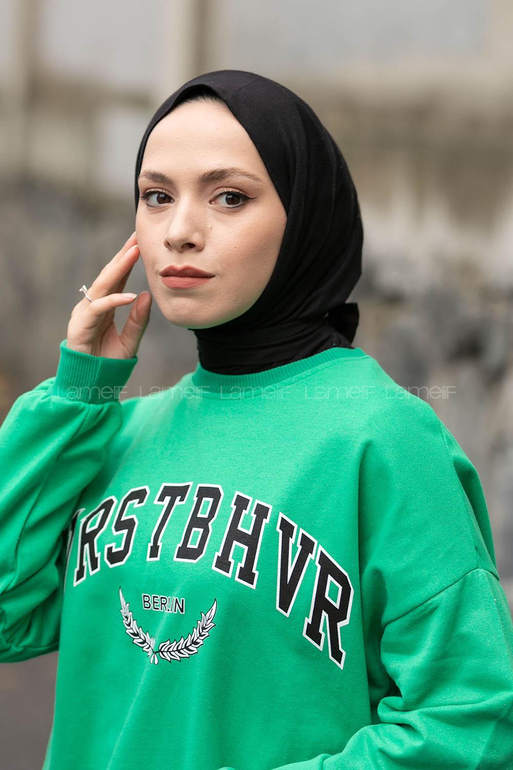 Black Combed Fabric Straight Shawl