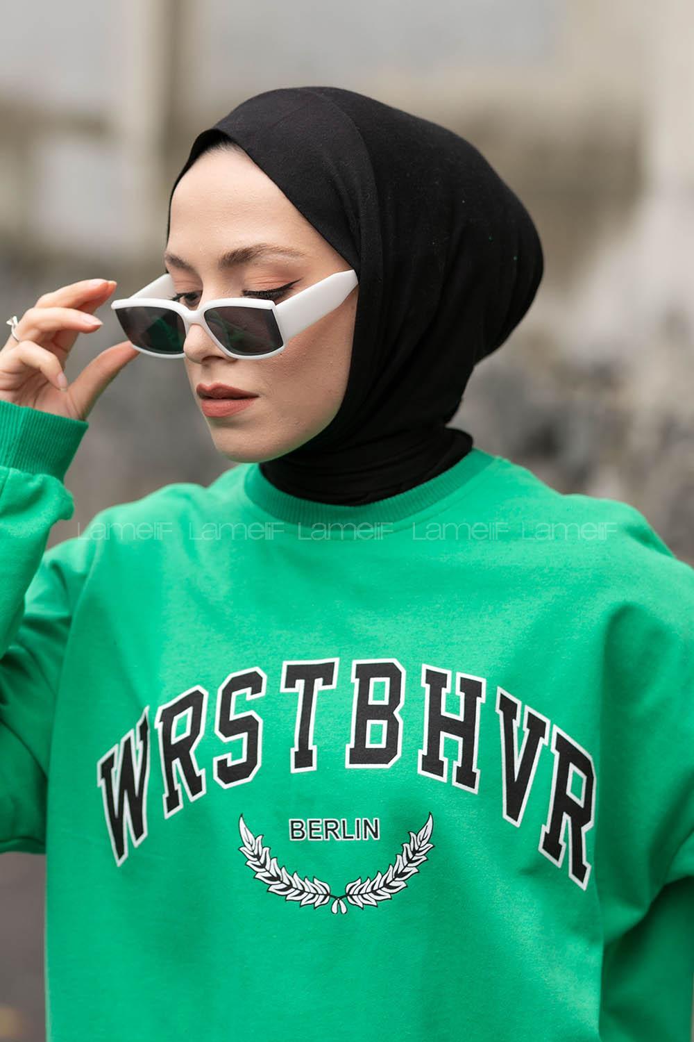 Black Combed Fabric Straight Shawl