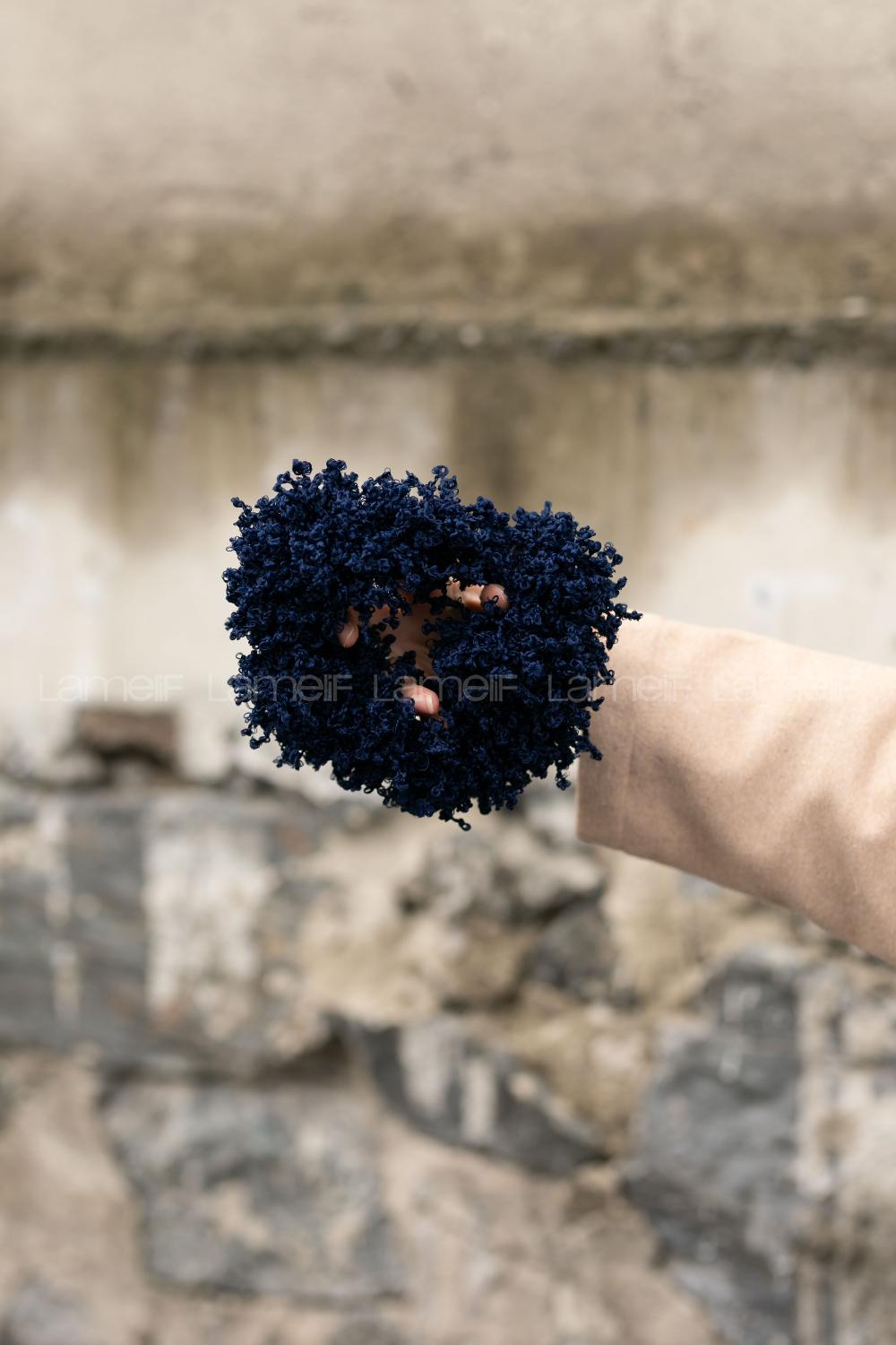 Modalamelif Topuz Toka Lacivert