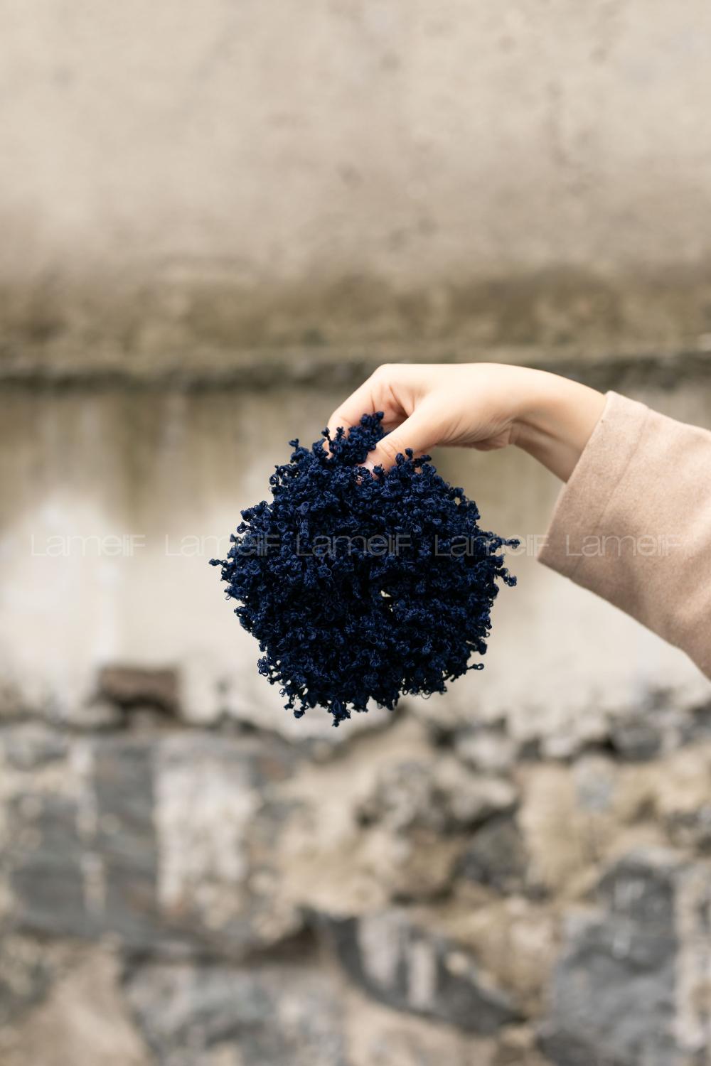 Modalamelif Topuz Toka Lacivert