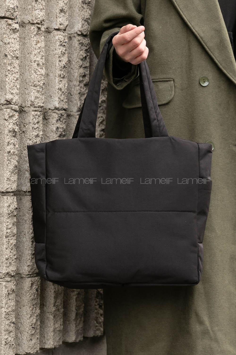 Lamelif 3 Bölmeli Fermuarlı Kol Ve Omuz Kadın Çanta Siyah