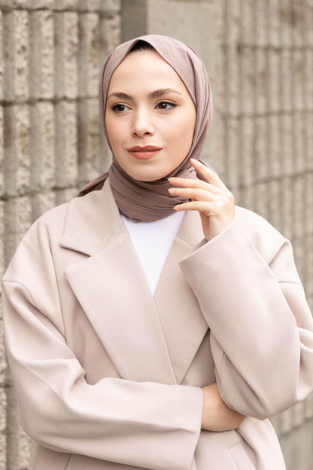 Lamelif Bal Köpüğü Keten Şal