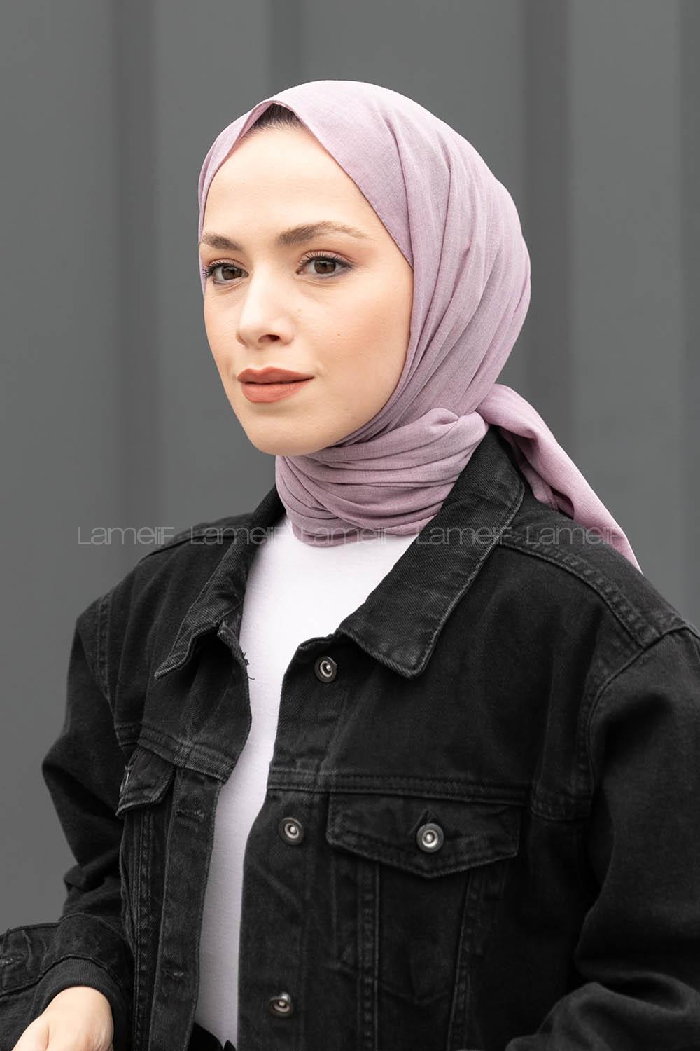 Lamelif Sümbül Keten Şal