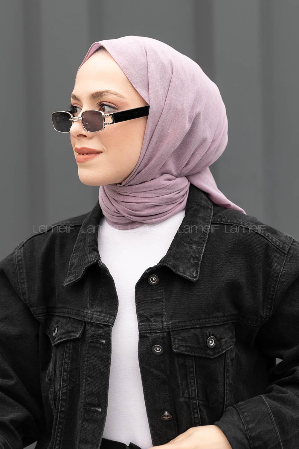 Lamelif Sümbül Keten Şal